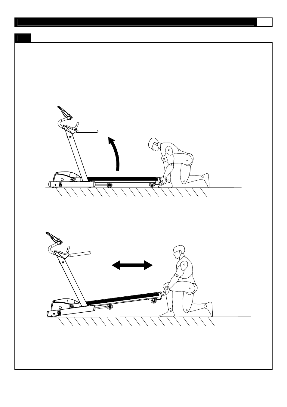 Transport instructions | Smooth Fitness 7.6HR PRO User Manual | Page 27 / 34