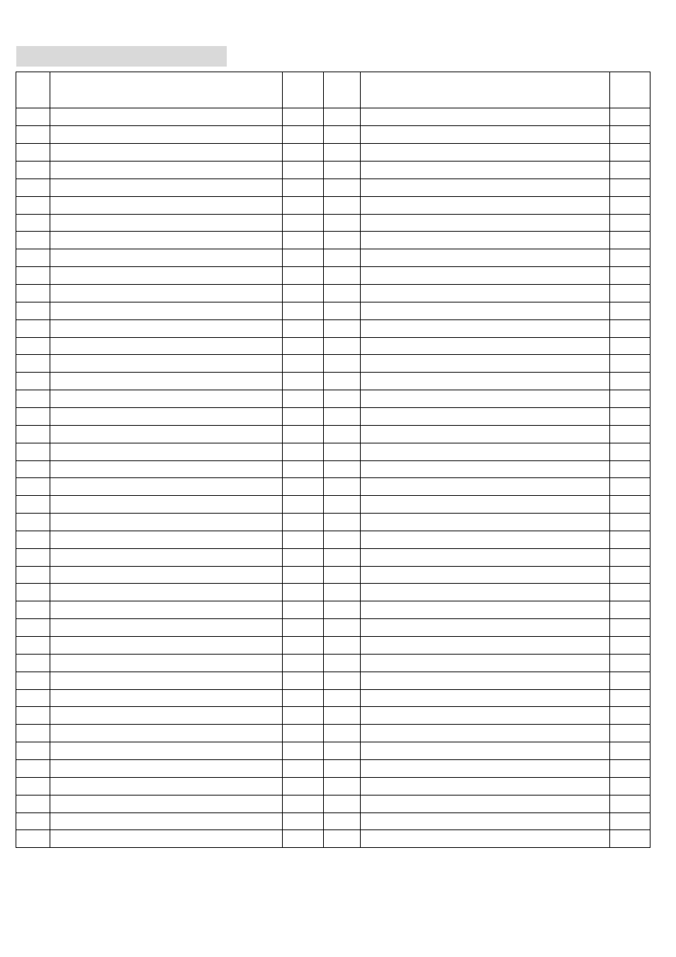 Complete parts list | Smooth Fitness SB4 User Manual | Page 18 / 23
