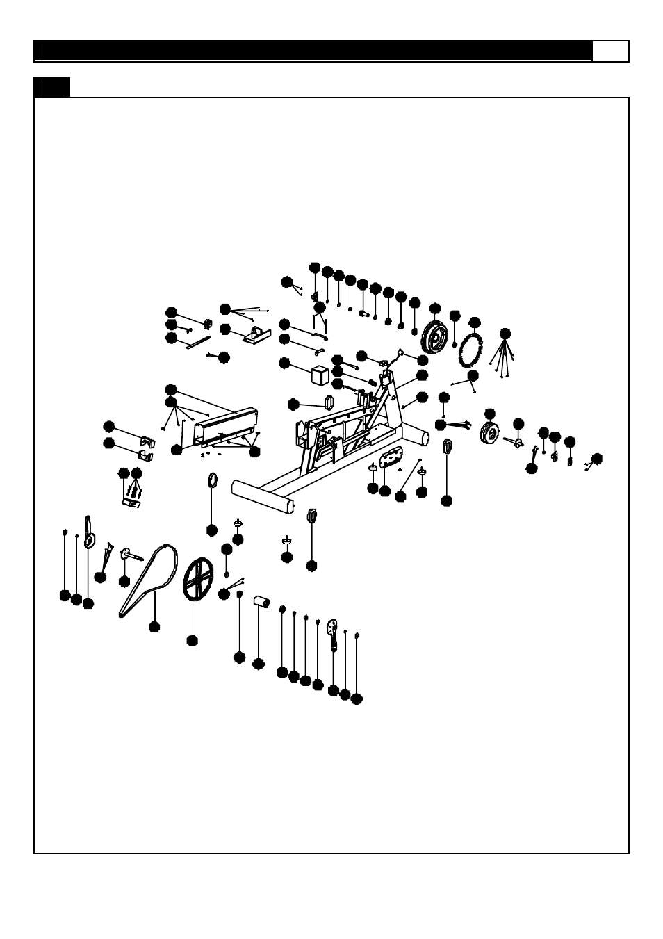 Parts diagram | Smooth Fitness RB5 User Manual | Page 7 / 32