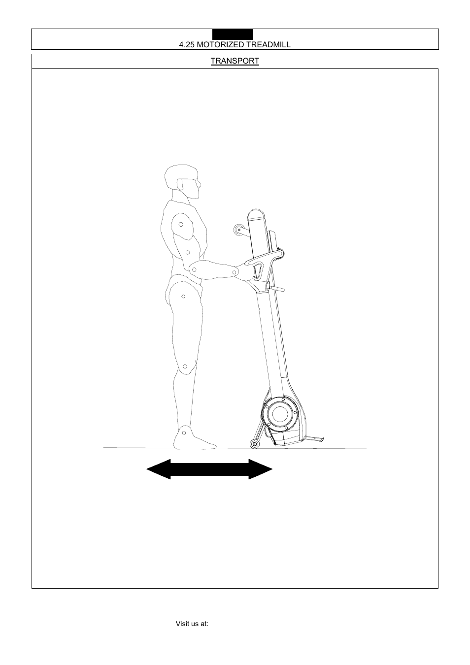 Transport | Smooth Fitness 4.25 User Manual | Page 15 / 29