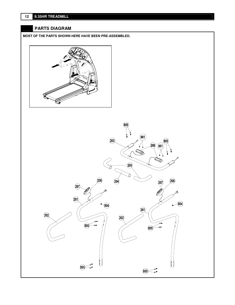 Smooth Fitness 9.35HR User Manual | Page 12 / 38