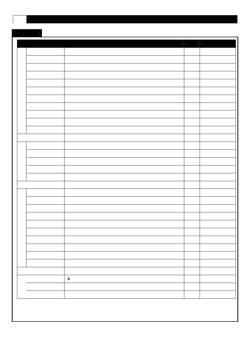 Complete parts list | Smooth Fitness 9.45TV User Manual | Page 10 / 42