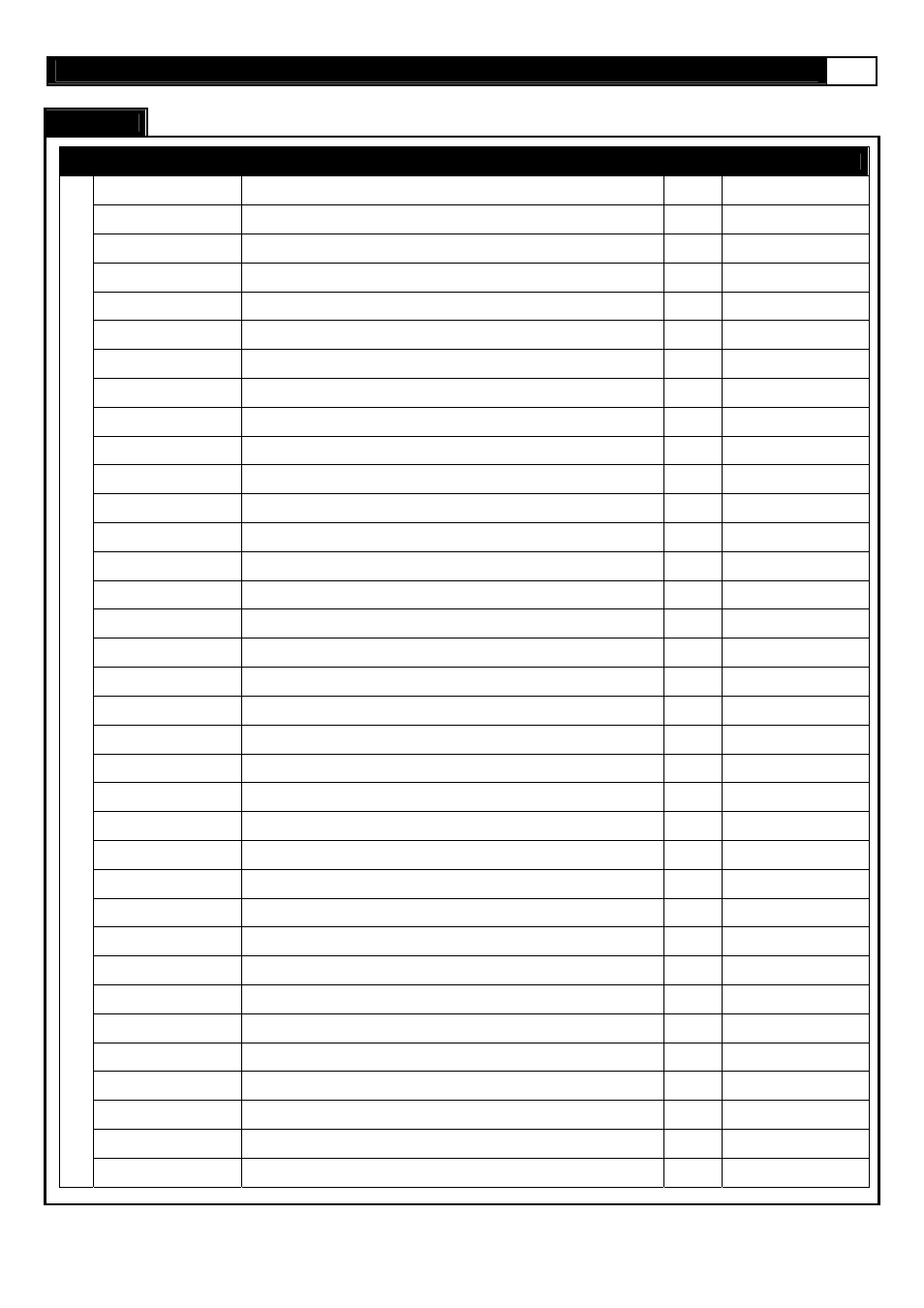 Complete parts list | Smooth Fitness 9.45TV User Manual | Page 11 / 42