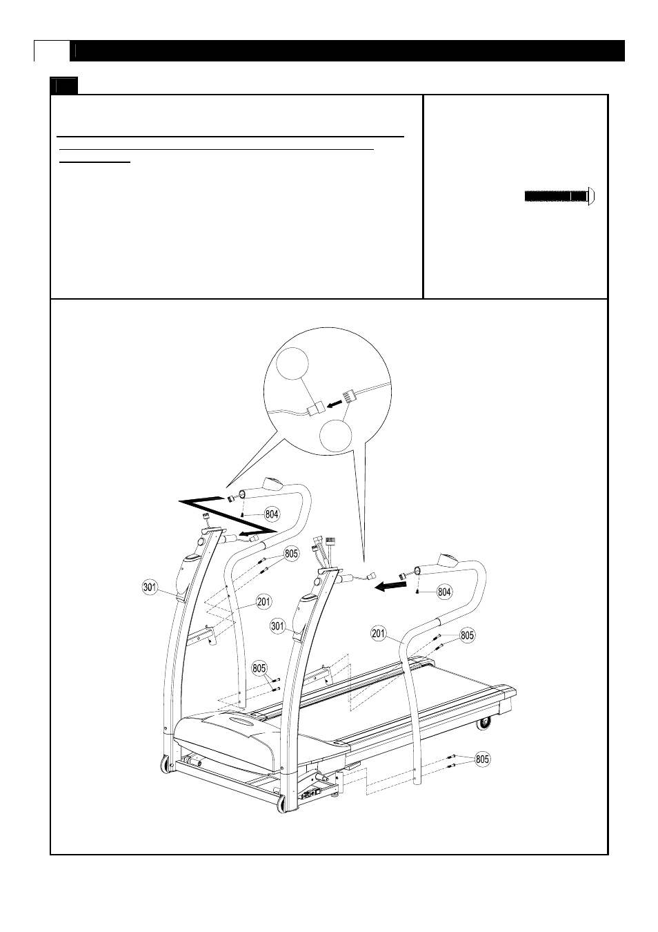 Assembly | Smooth Fitness 9.45TV User Manual | Page 24 / 42