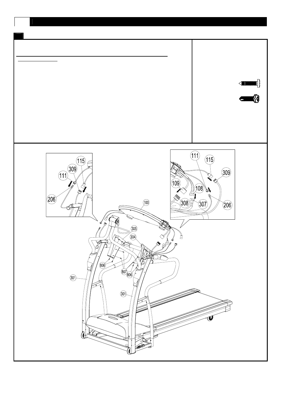 Assembly | Smooth Fitness 9.45TV User Manual | Page 26 / 42
