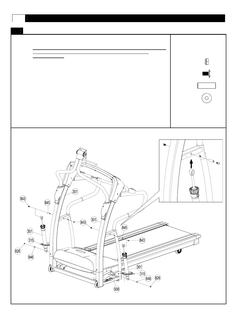 Assembly | Smooth Fitness 9.45TV User Manual | Page 28 / 42