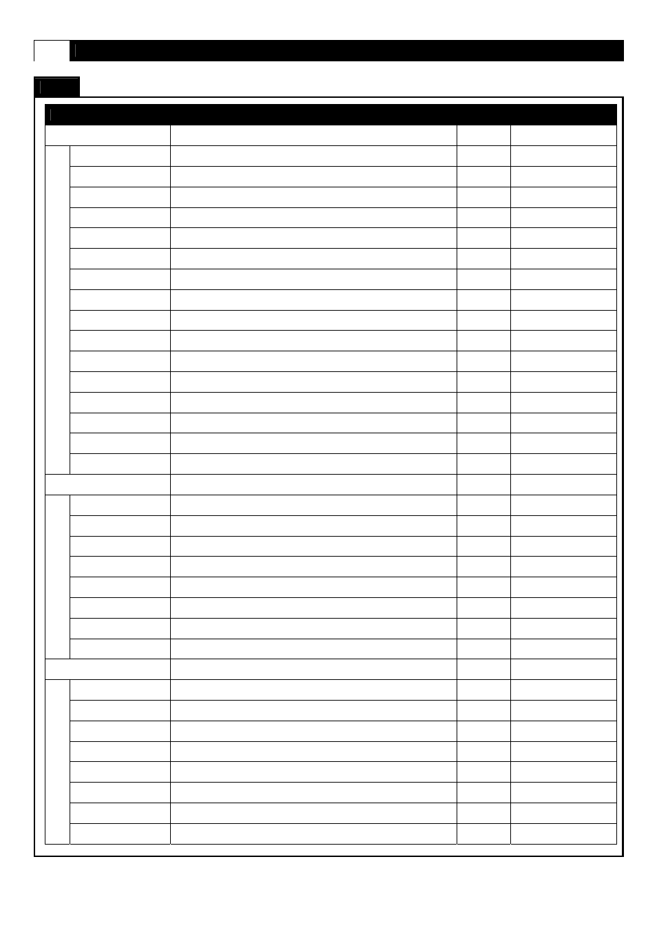 Complete parts list | Smooth Fitness 9.45TV User Manual | Page 8 / 42