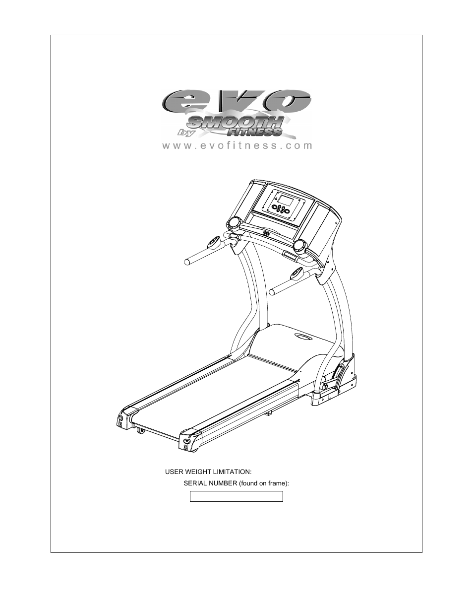 Smooth Fitness Smooth EVO FX25 User Manual | 38 pages