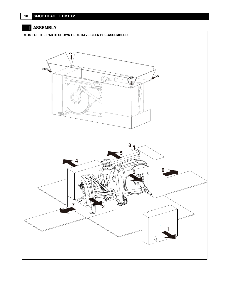 Smooth Fitness DMT X2 User Manual | Page 18 / 45