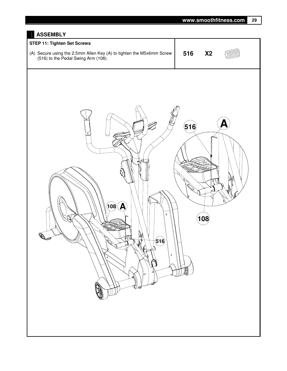Smooth Fitness DMT X2 User Manual | Page 29 / 45