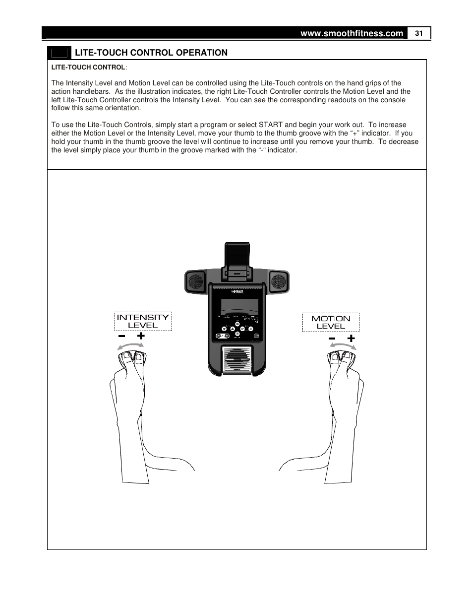 Smooth Fitness DMT X2 User Manual | Page 31 / 45