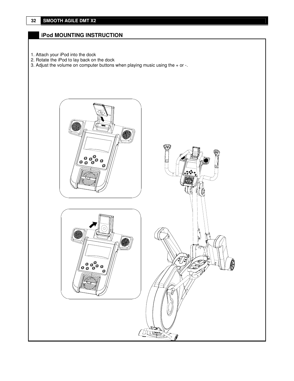 Smooth Fitness DMT X2 User Manual | Page 32 / 45