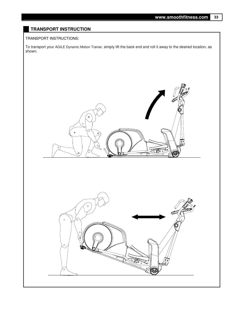 Smooth Fitness DMT X2 User Manual | Page 33 / 45