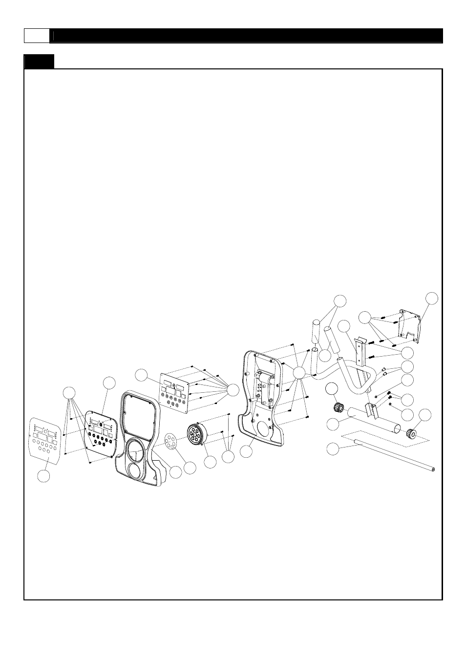 Parts diagram | Smooth Fitness Smooth 9.25x User Manual | Page 14 / 49