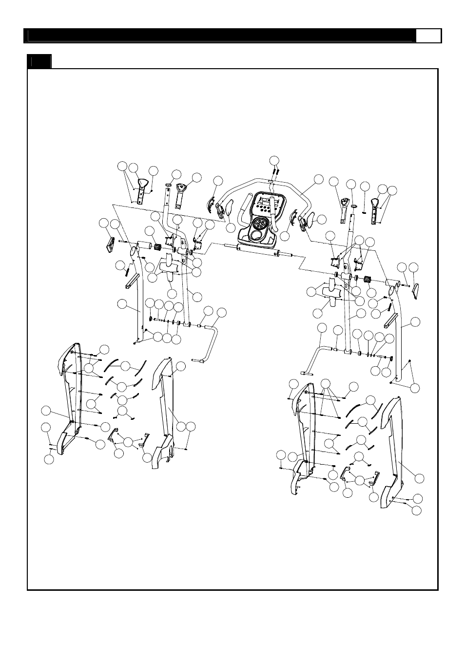 Parts diagram | Smooth Fitness Smooth 9.25x User Manual | Page 15 / 49