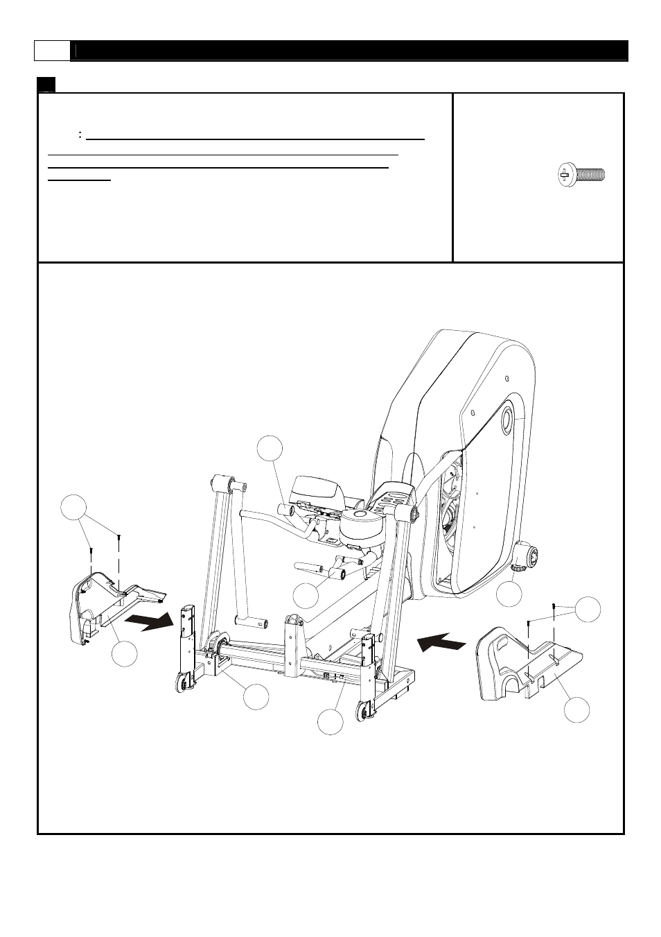 Assembly, 512 x4 | Smooth Fitness Smooth 9.25x User Manual | Page 22 / 49