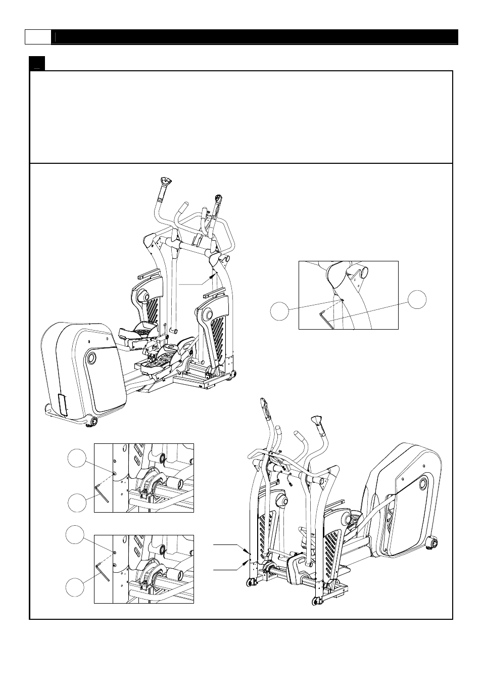 Assembly, Step 1, Step 3 step 2 | Smooth Fitness Smooth 9.25x User Manual | Page 28 / 49