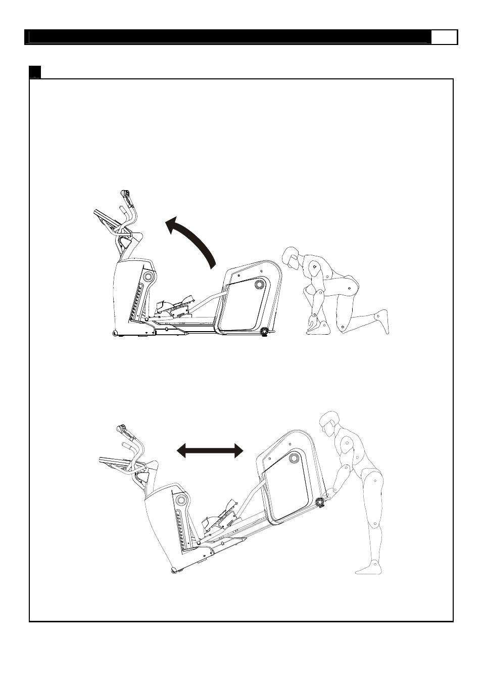 Transport instruction | Smooth Fitness Smooth 9.25x User Manual | Page 39 / 49