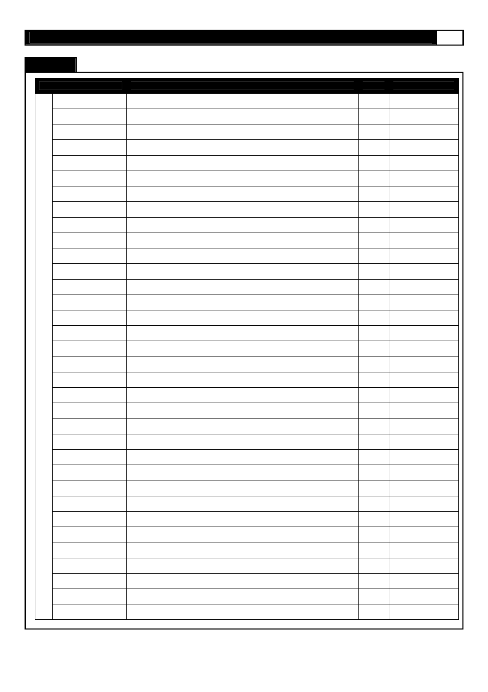 Complete parts list | Smooth Fitness Smooth 9.25x User Manual | Page 9 / 49