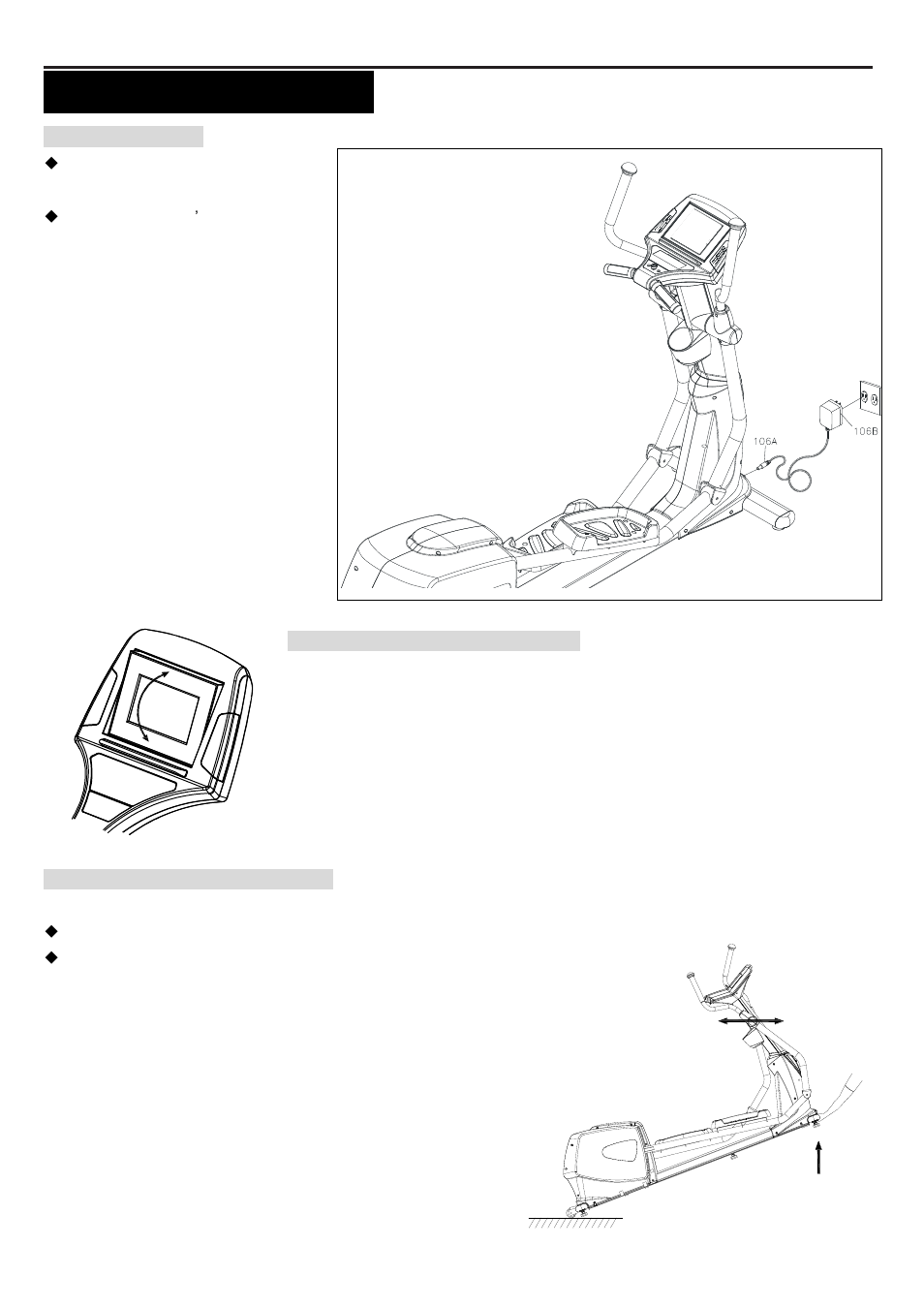 Peration, Nstructions | Smooth Fitness ELLIPTICAL TRAINER CE-8.0LC User Manual | Page 12 / 37