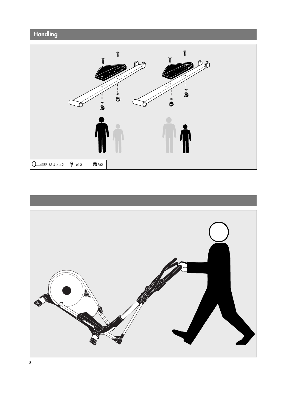 Handling | Smooth Fitness 7858-699 User Manual | Page 8 / 12