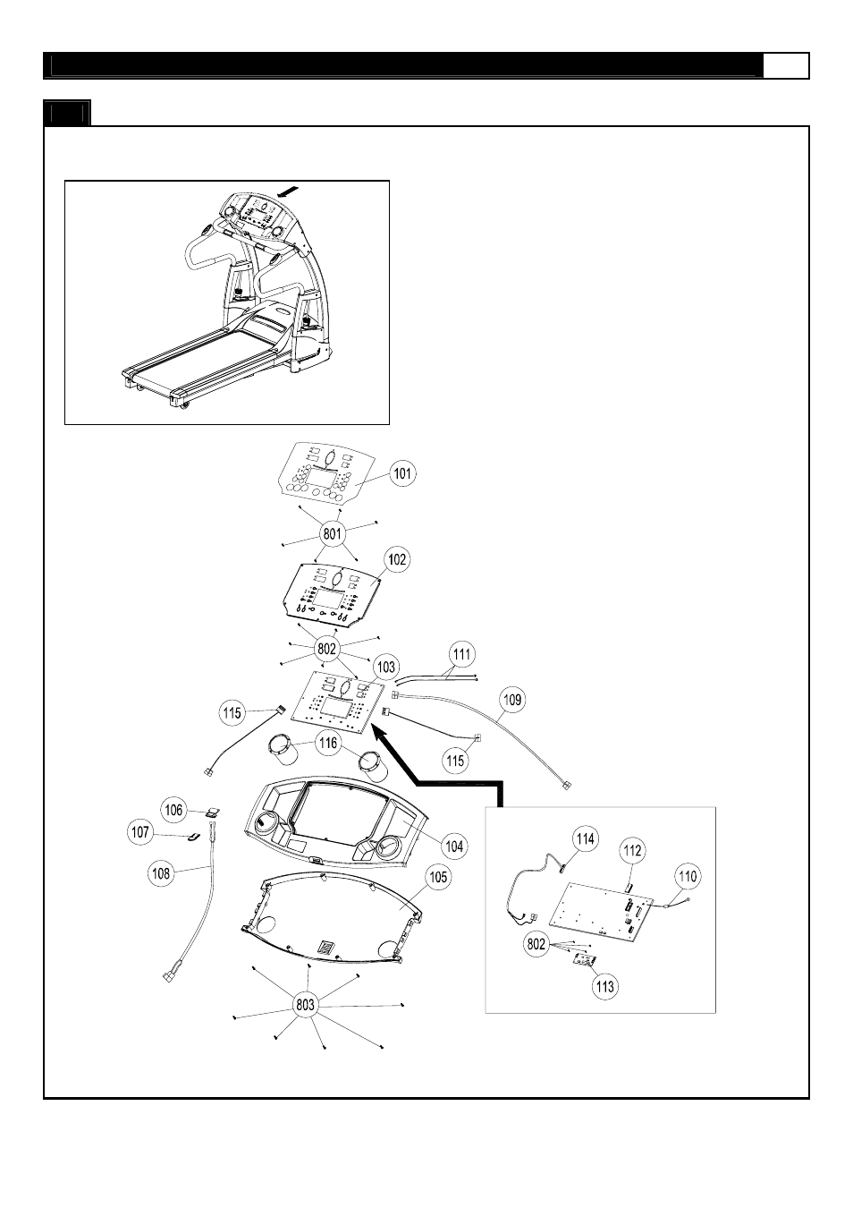 Parts diagram | Smooth Fitness 9.45ST User Manual | Page 11 / 37