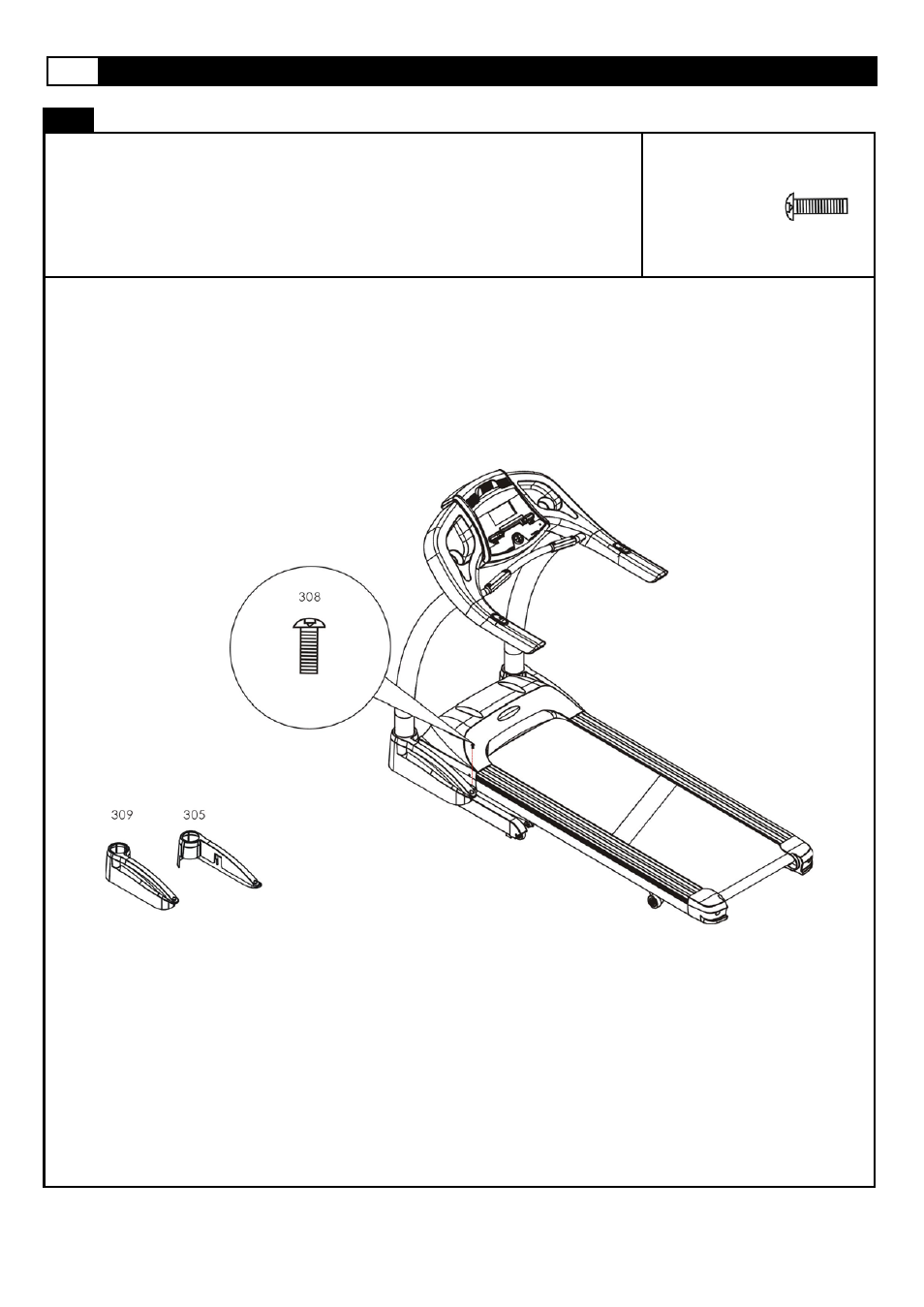 Assembly, 308 x2 | Smooth Fitness 835 User Manual | Page 18 / 46