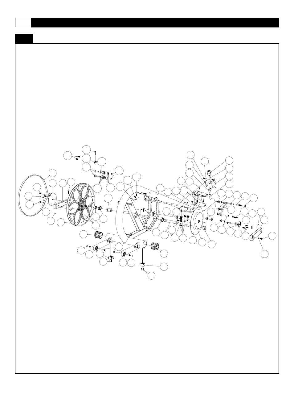 Parts diagram | Smooth Fitness ELLIPTICAL CE-3.6 User Manual | Page 12 / 41