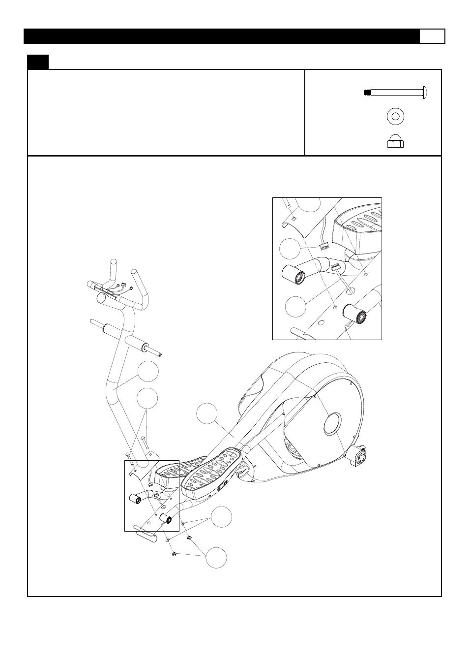 Assembly, 709 x2, 731 x2 | 729 x2 | Smooth Fitness ELLIPTICAL CE-3.6 User Manual | Page 15 / 41