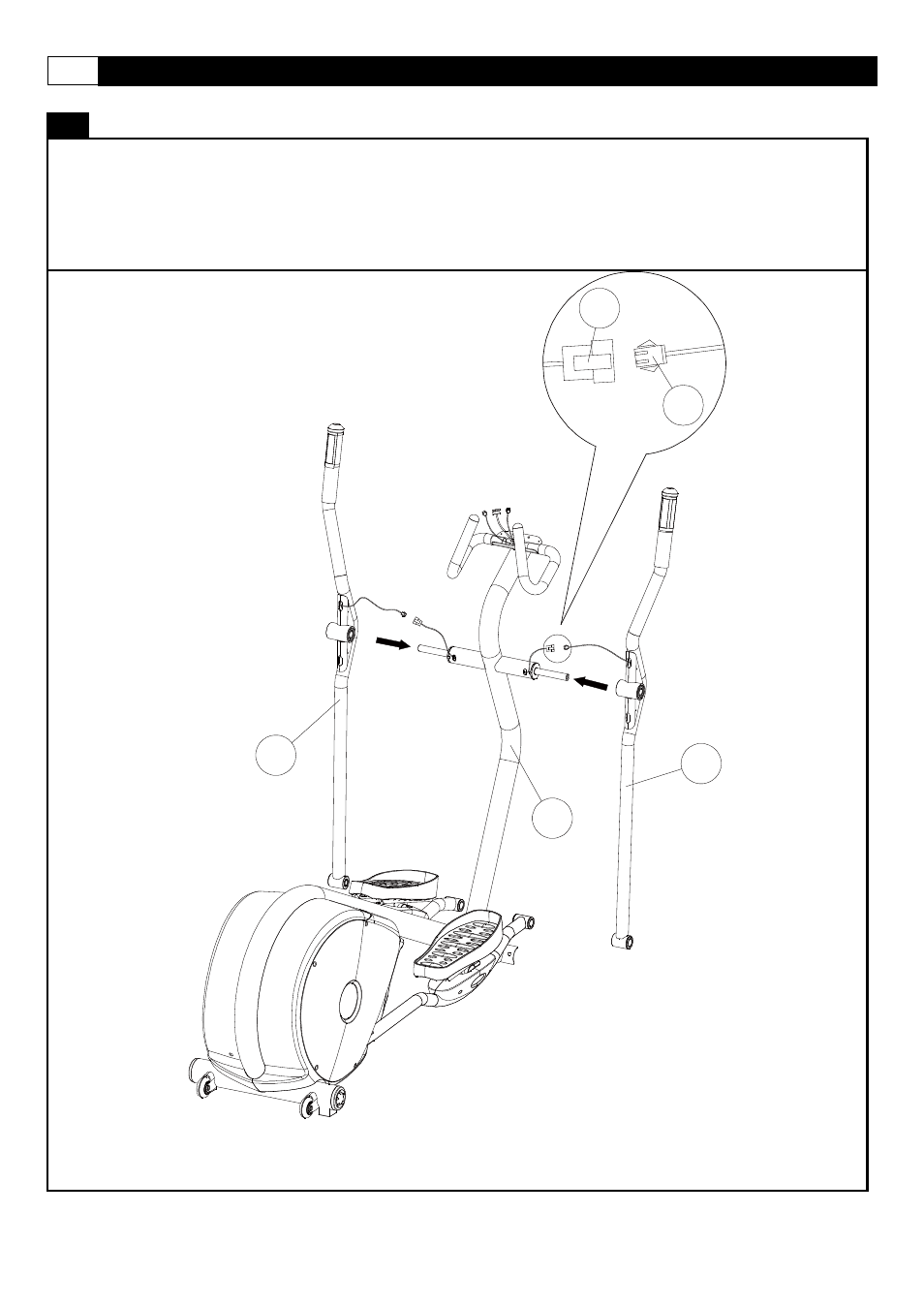 Assembly | Smooth Fitness ELLIPTICAL CE-3.6 User Manual | Page 16 / 41