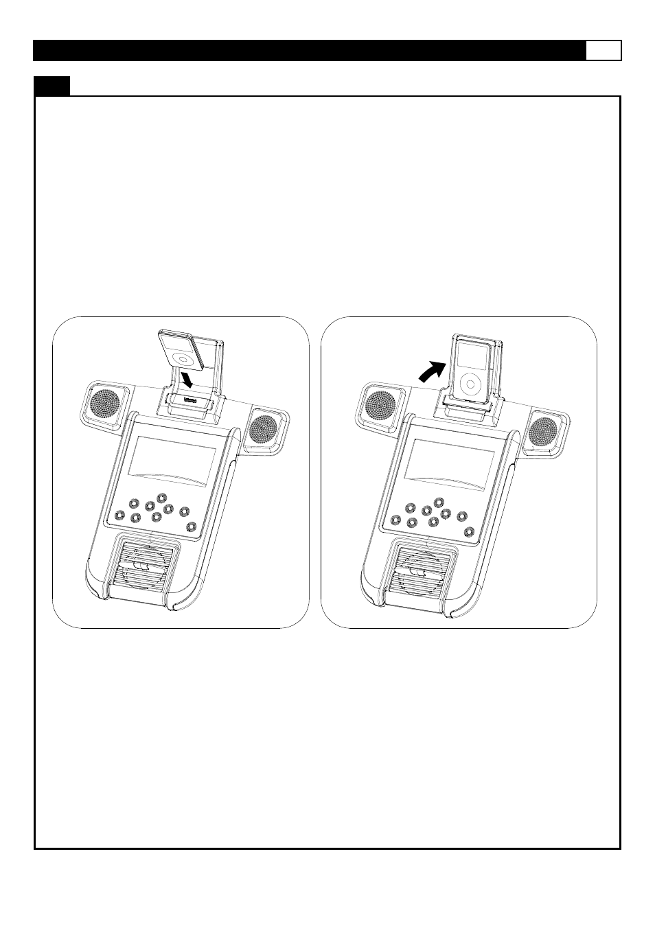 Ipod mounting instruction | Smooth Fitness ELLIPTICAL CE-3.6 User Manual | Page 25 / 41
