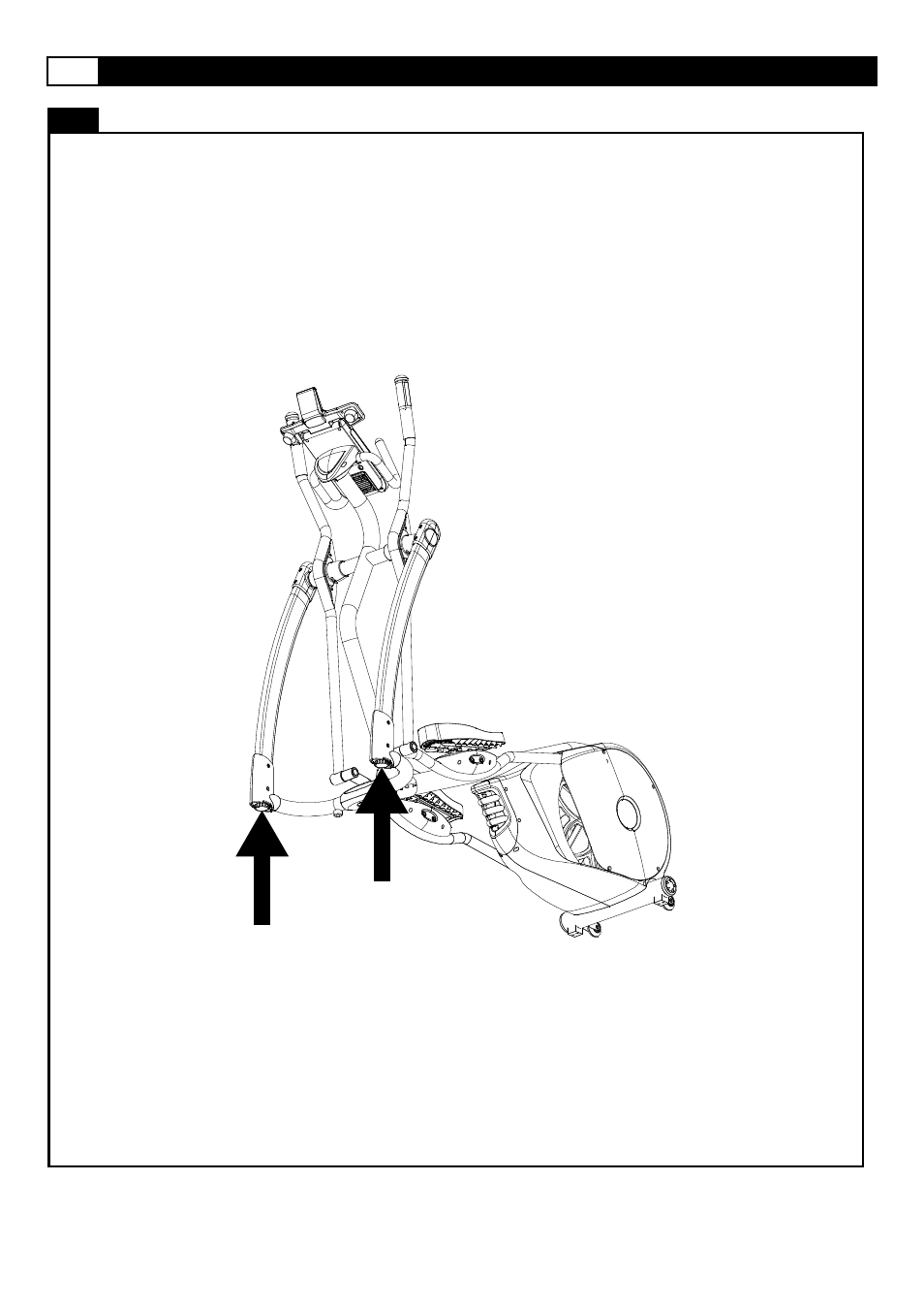 Level adjustment | Smooth Fitness ELLIPTICAL CE-3.6 User Manual | Page 26 / 41