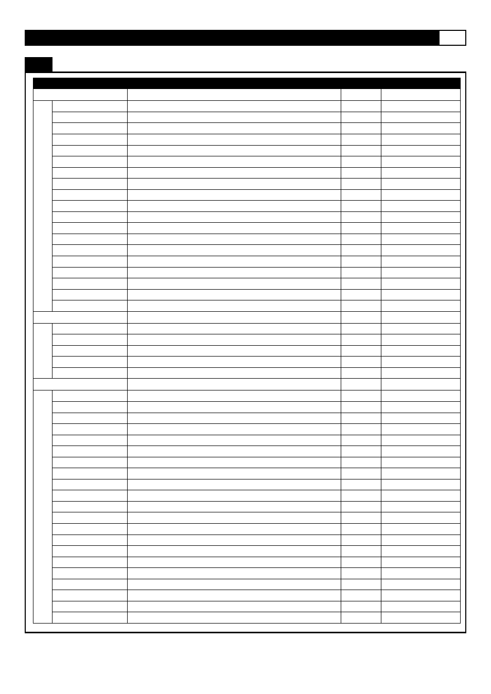Complete parts list | Smooth Fitness ELLIPTICAL CE-3.6 User Manual | Page 5 / 41