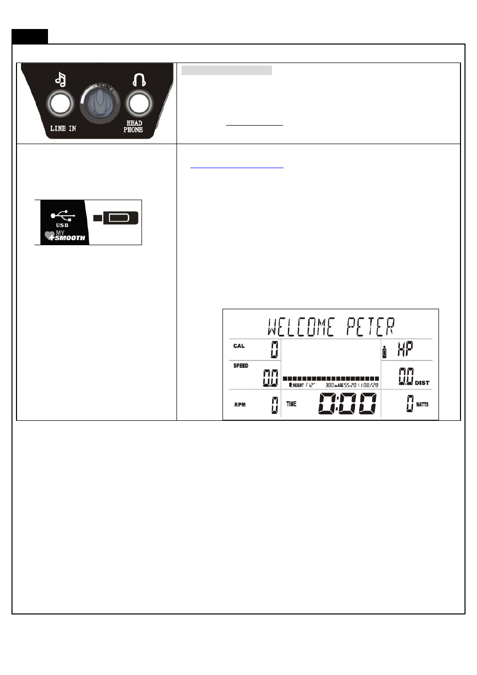 Computer operation | Smooth Fitness CE-8.0LC User Manual | Page 16 / 44