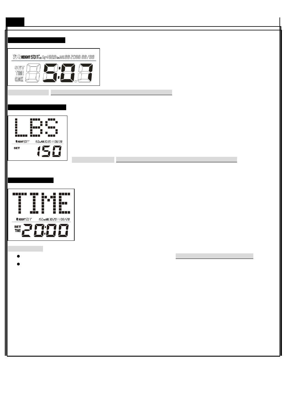 Computer operation | Smooth Fitness CE-8.0LC User Manual | Page 23 / 44