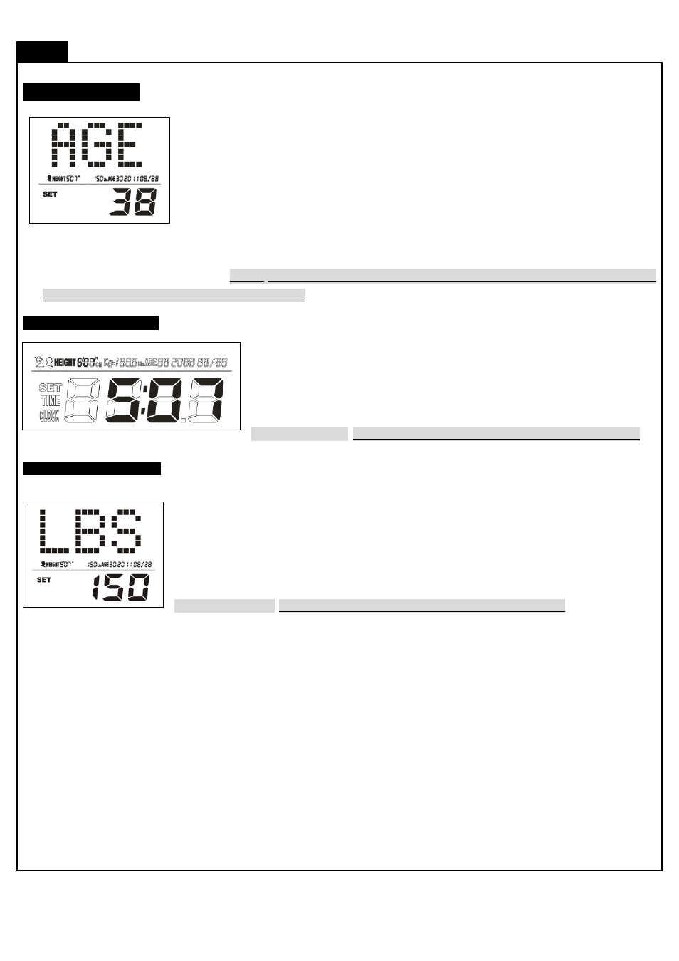 Computer operation | Smooth Fitness CE-8.0LC User Manual | Page 27 / 44