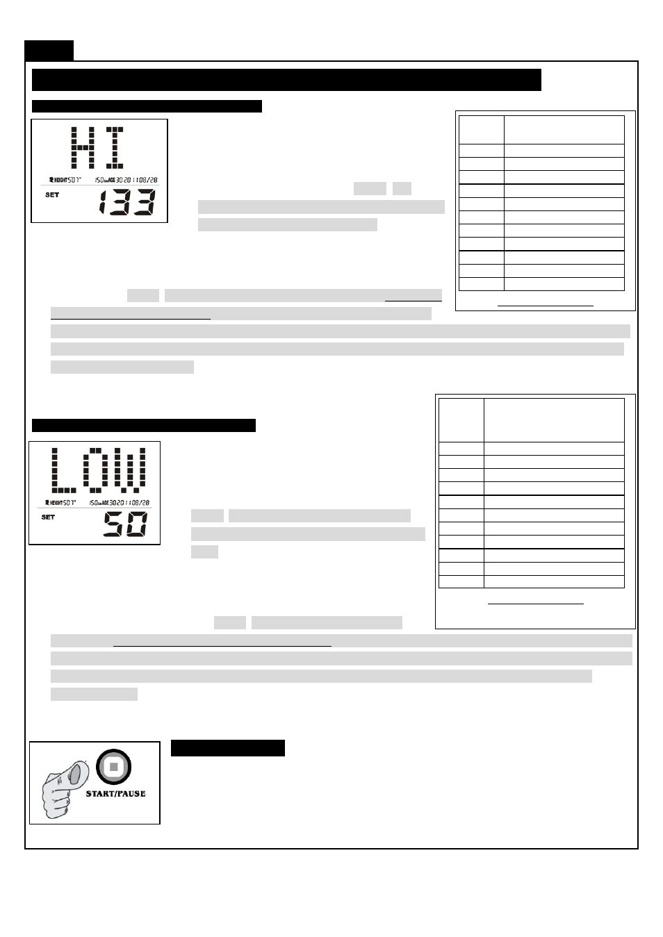 Computer operation, H.r.c. i, Onsole | Nstructions, Nterval, Rogram (p14) | Smooth Fitness CE-8.0LC User Manual | Page 34 / 44