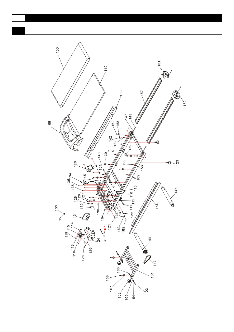 Parts diagram | Smooth Fitness 935 User Manual | Page 12 / 45