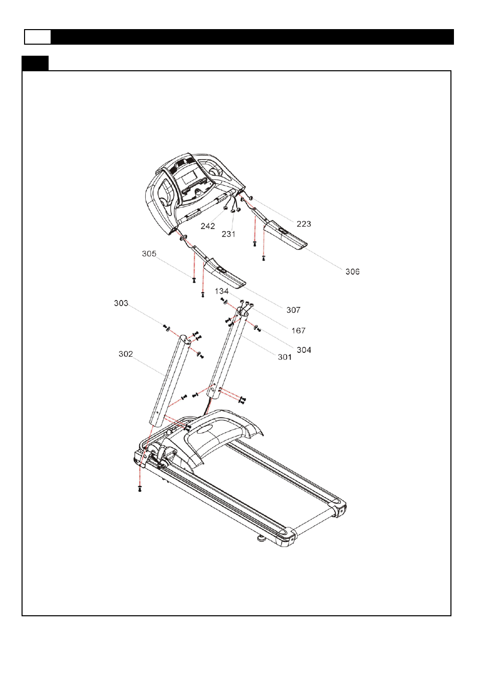Parts diagram | Smooth Fitness 935 User Manual | Page 14 / 45
