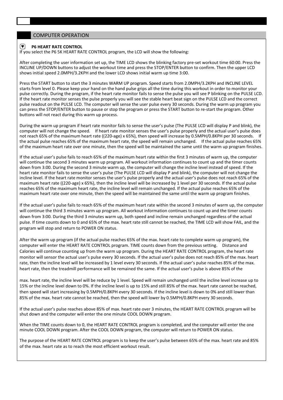Smooth Fitness 5.45 User Manual | Page 36 / 45