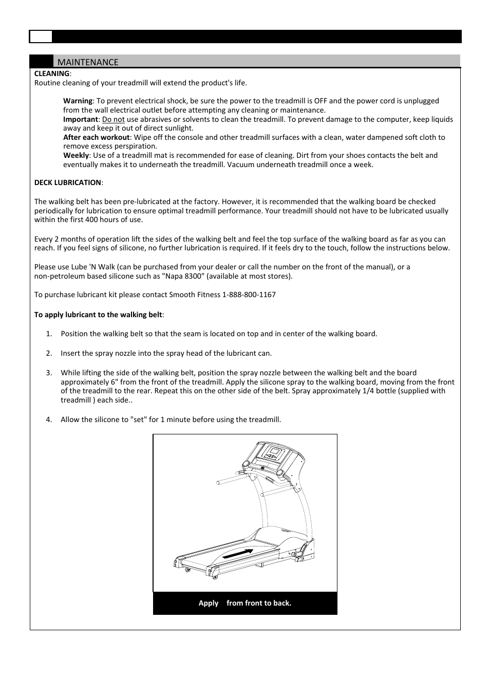 Smooth Fitness 5.45 User Manual | Page 38 / 45