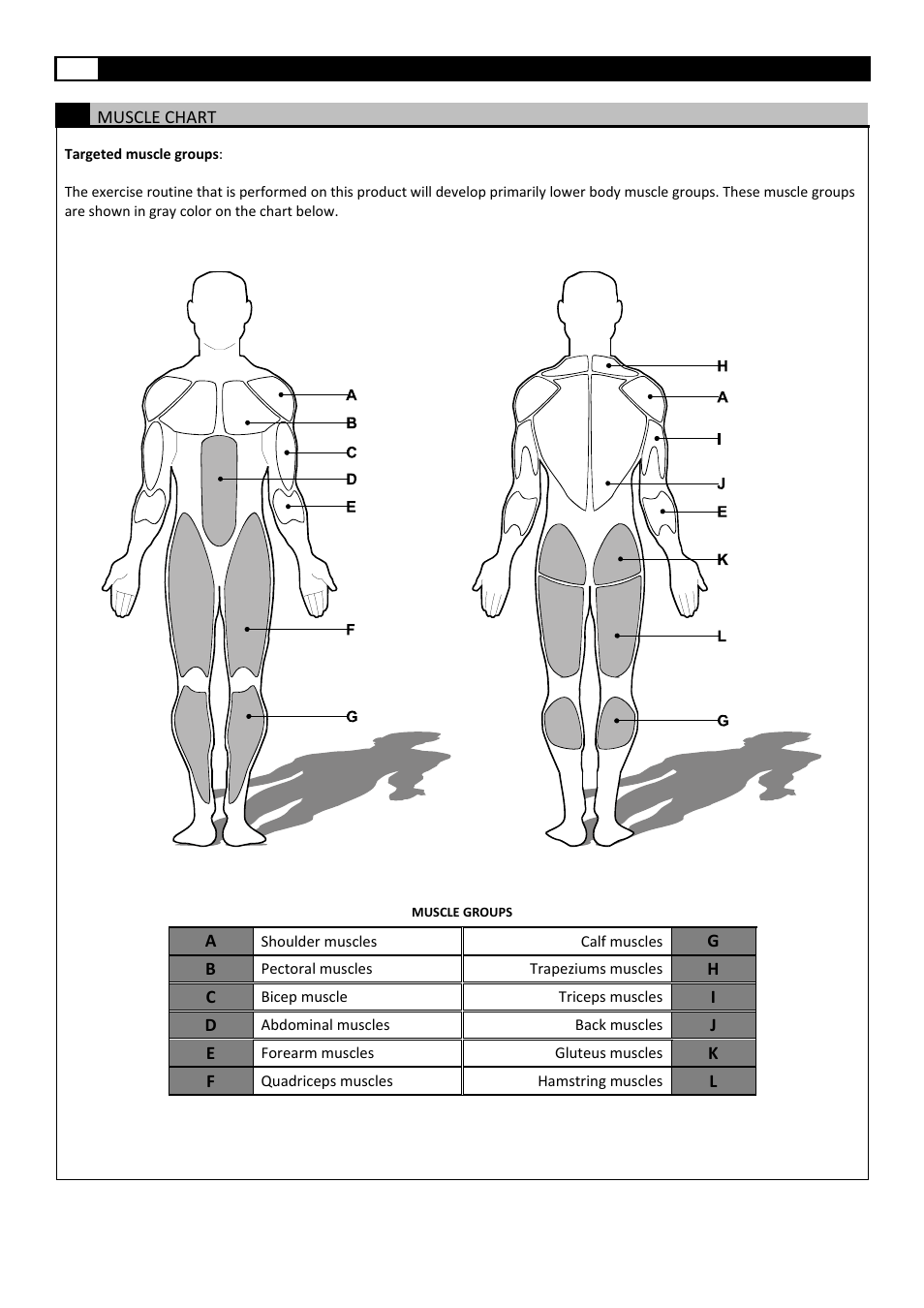 Smooth Fitness 5.45 User Manual | Page 42 / 45