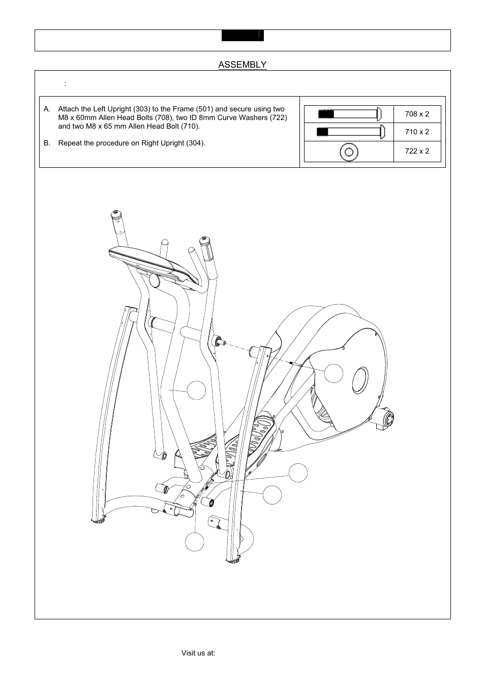 Assembly | Smooth Fitness CE 3.2 User Manual | Page 15 / 38