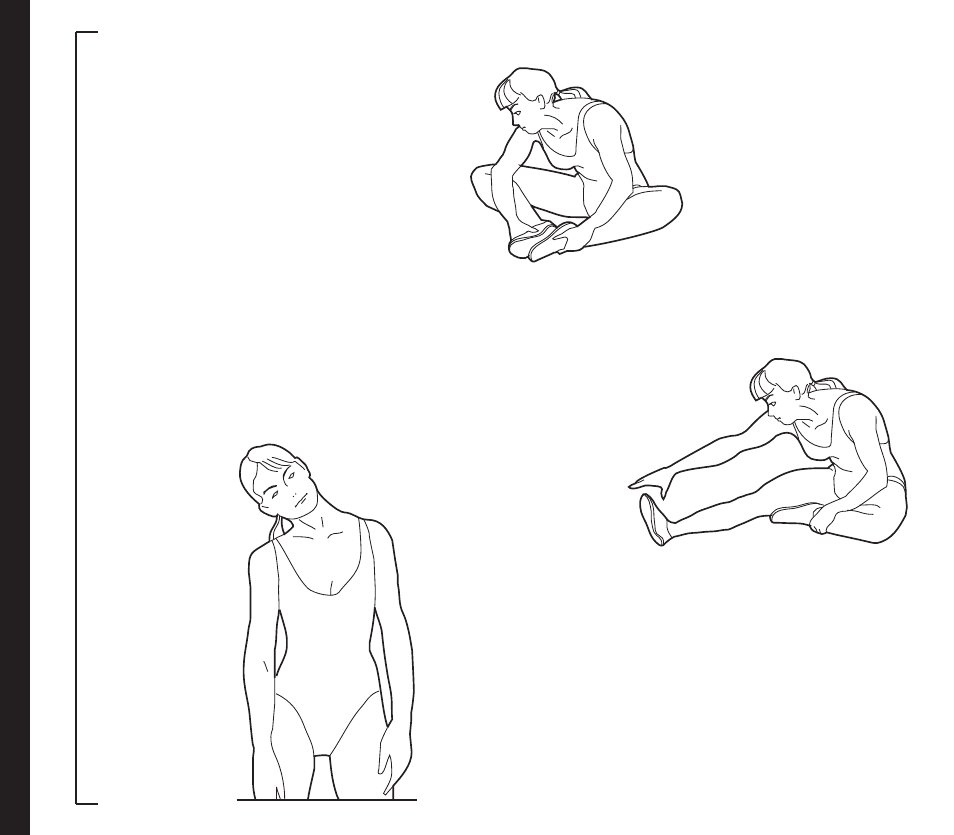 Stretching routine | Smooth Fitness EVO 2CD User Manual | Page 32 / 40