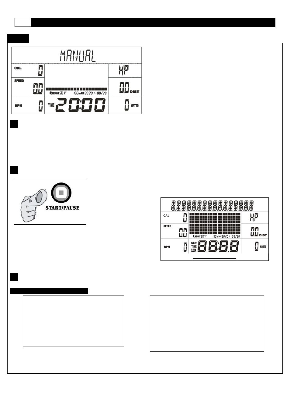 Computer operation | Smooth Fitness V380 User Manual | Page 30 / 48