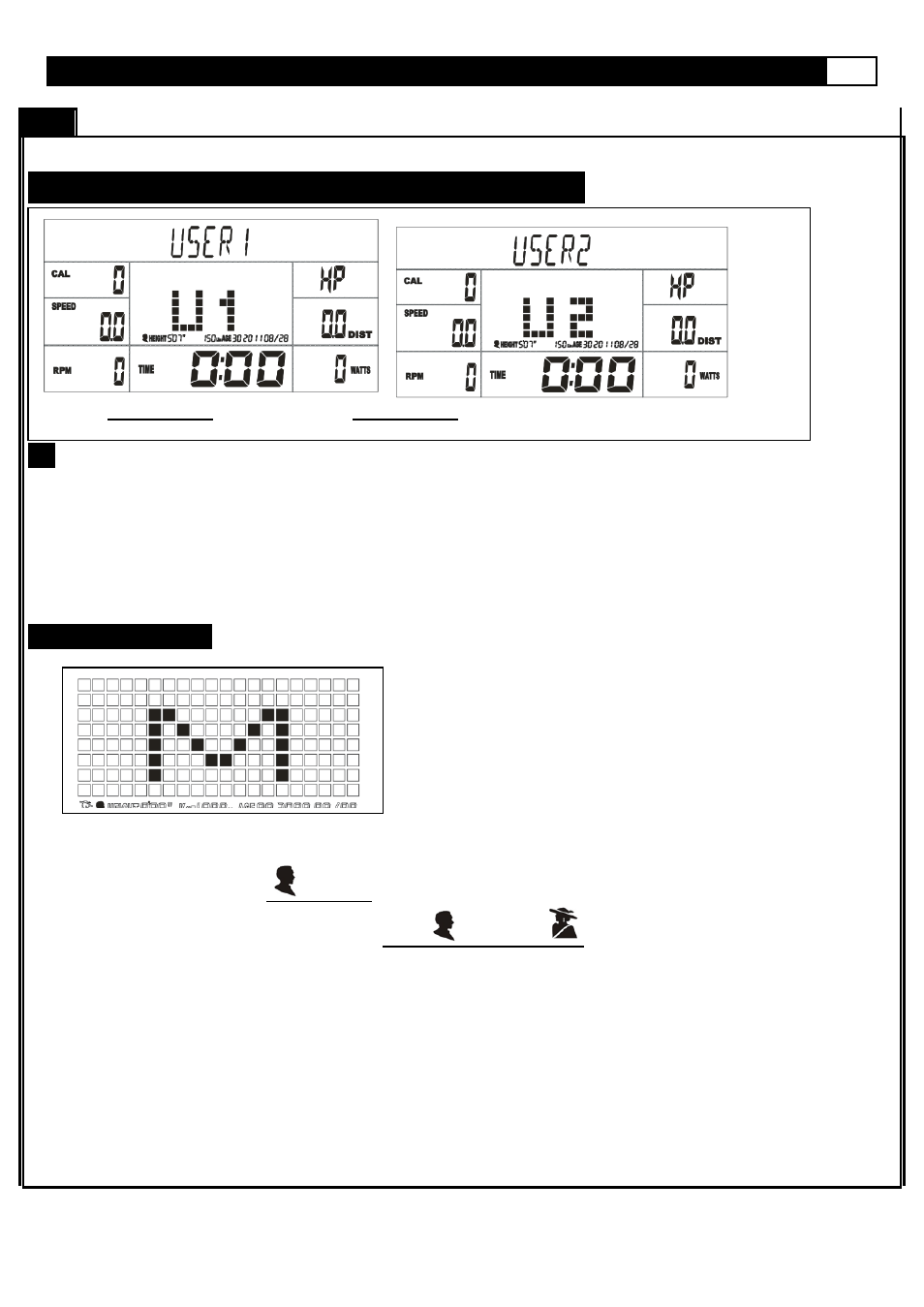 Computer operation, Onsole, Nstructions | Rogram (p11 ~ 12) | Smooth Fitness V380 User Manual | Page 37 / 48