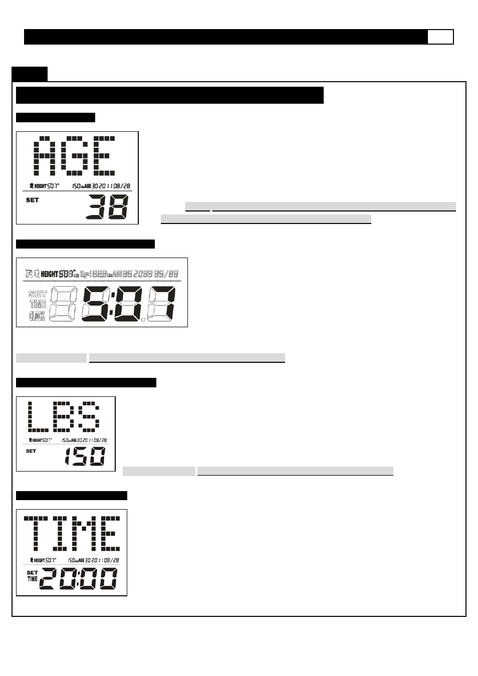 Computer operation, H.r.c. p, Onsole | Nstructions, Rogram (p13) | Smooth Fitness V380 User Manual | Page 41 / 48