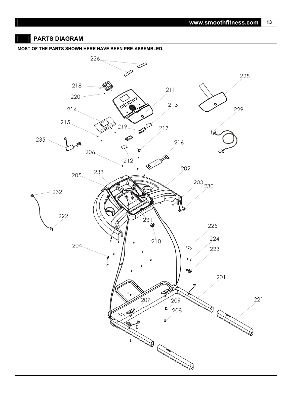 Smooth Fitness 5.65S User Manual | Page 13 / 41