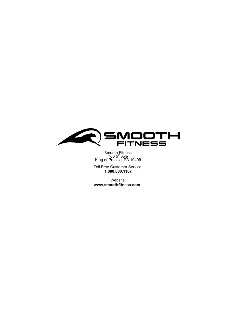 Smooth Fitness 5.65S User Manual | Page 41 / 41