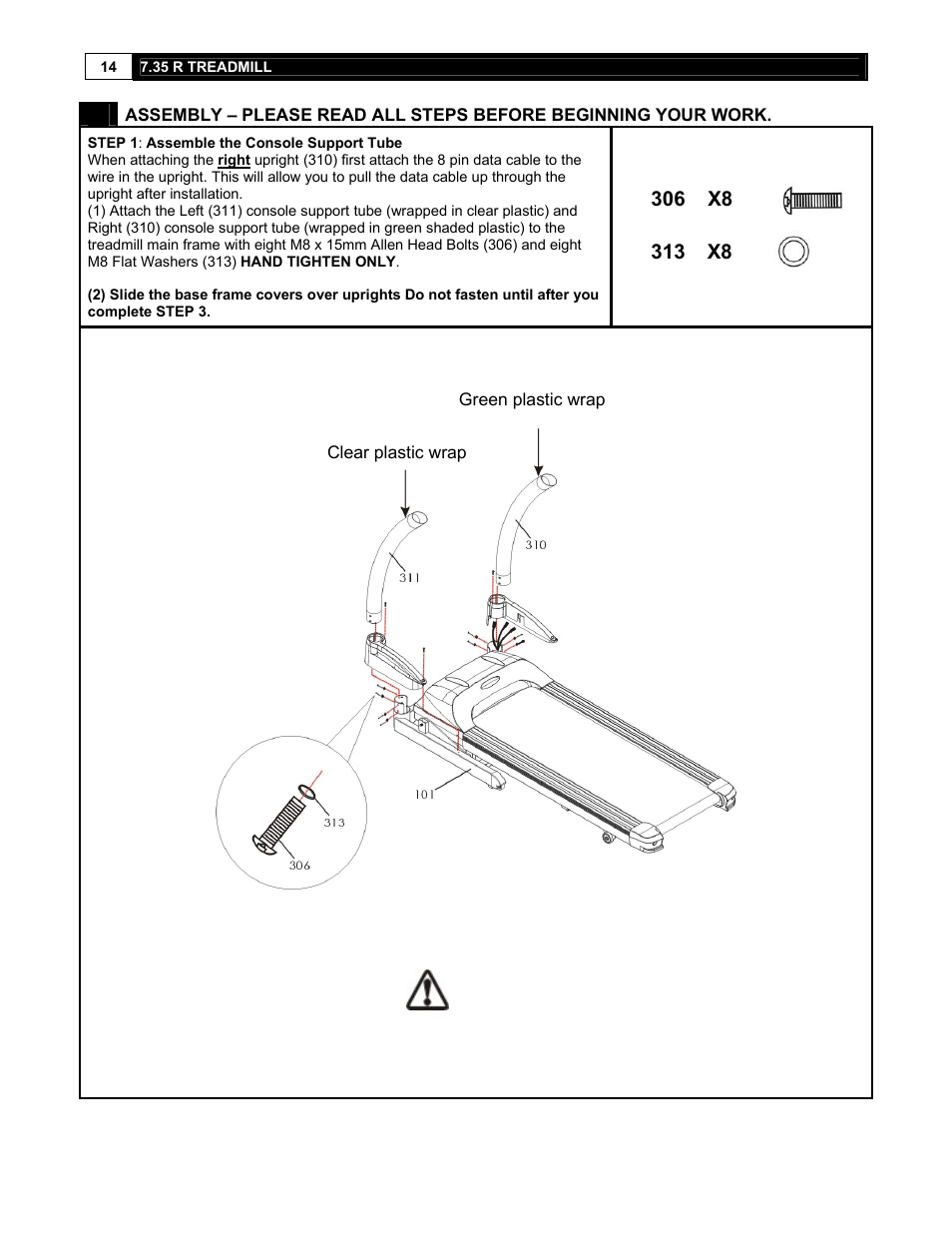 Smooth Fitness 7.35 R User Manual | Page 14 / 39